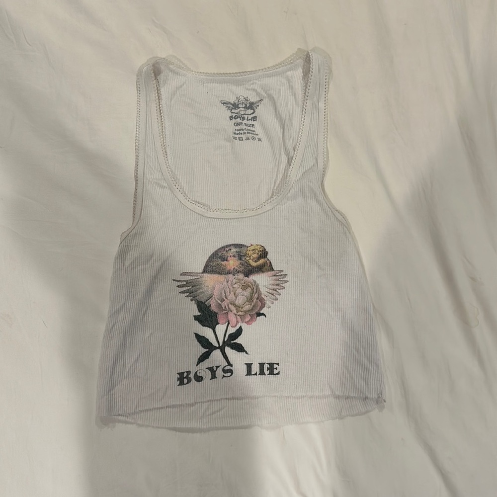 Boys lie rare tank 💐 slightly worn, one size
